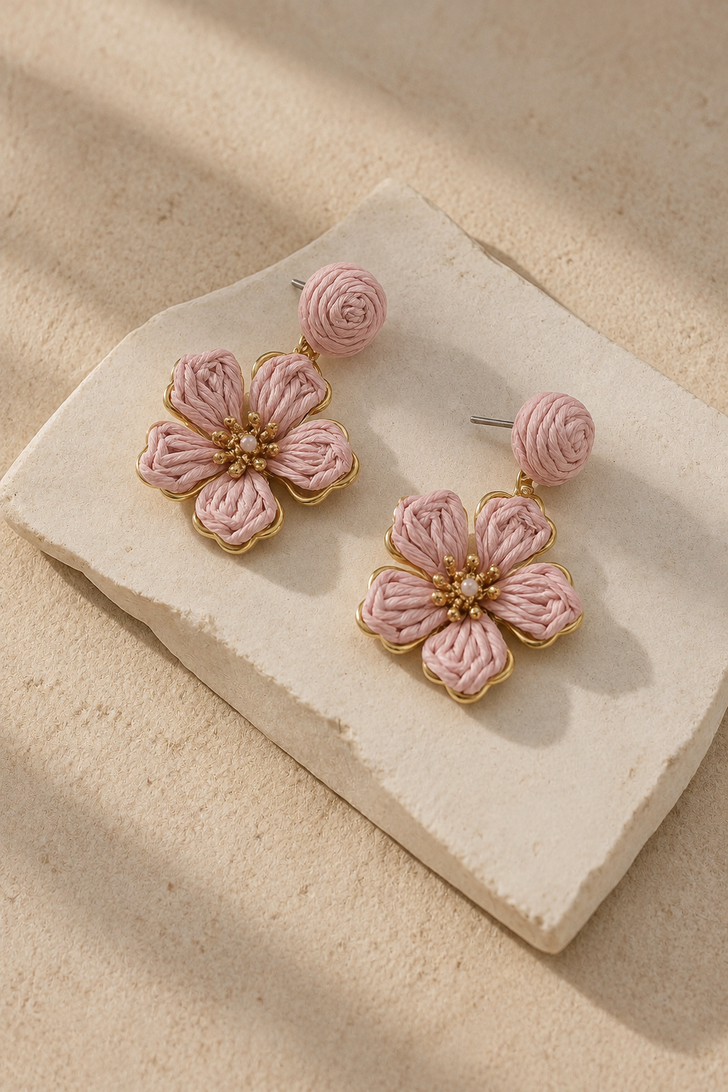 Rosette Bloom Earrings