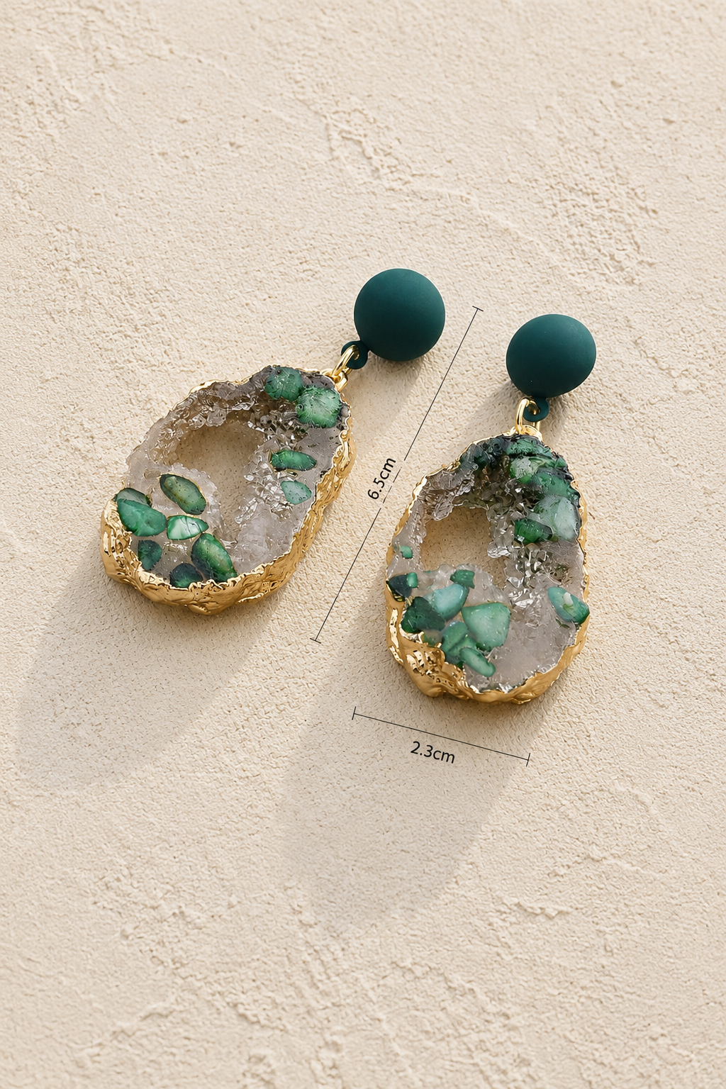 Resin Drop Earrings