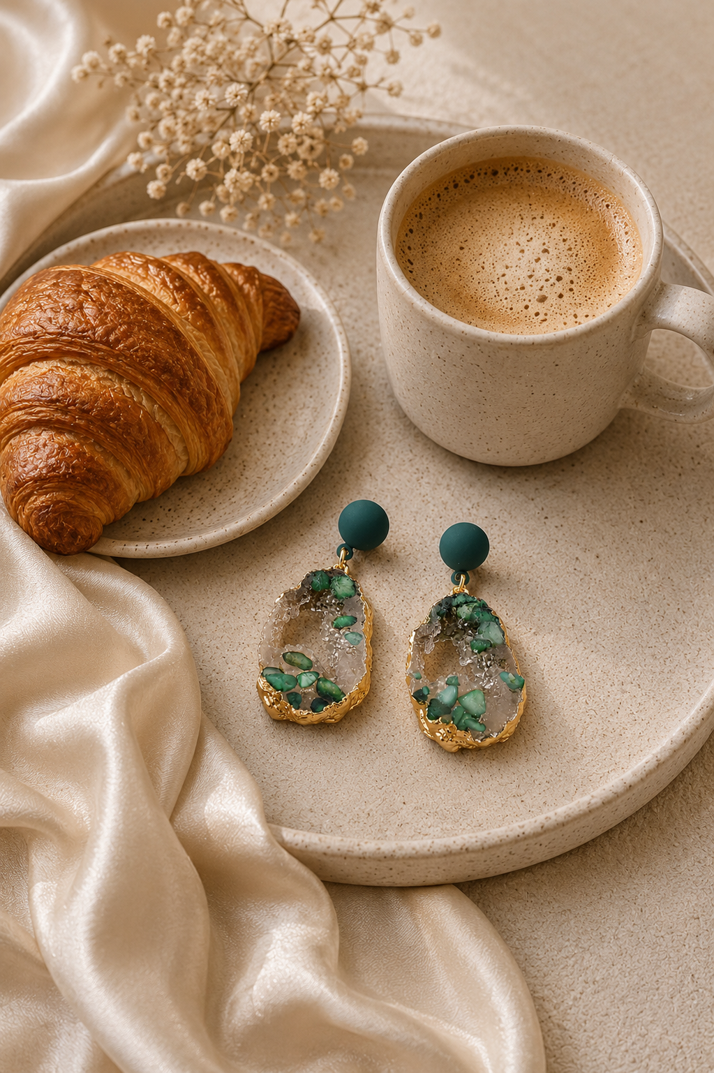 Resin Drop Earrings