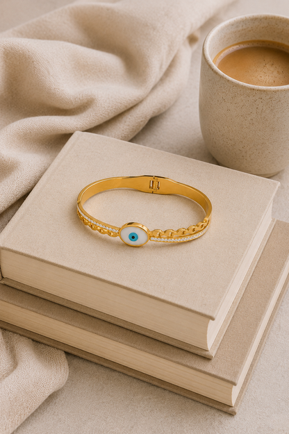 Sadie Evil Eye Bangle