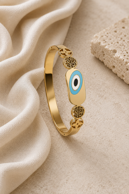 Stylish Evil Eye Bangle