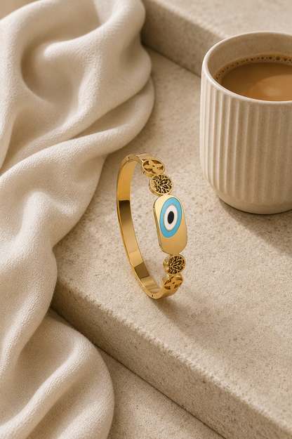 Stylish Evil Eye Bangle