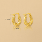Textured Hoops