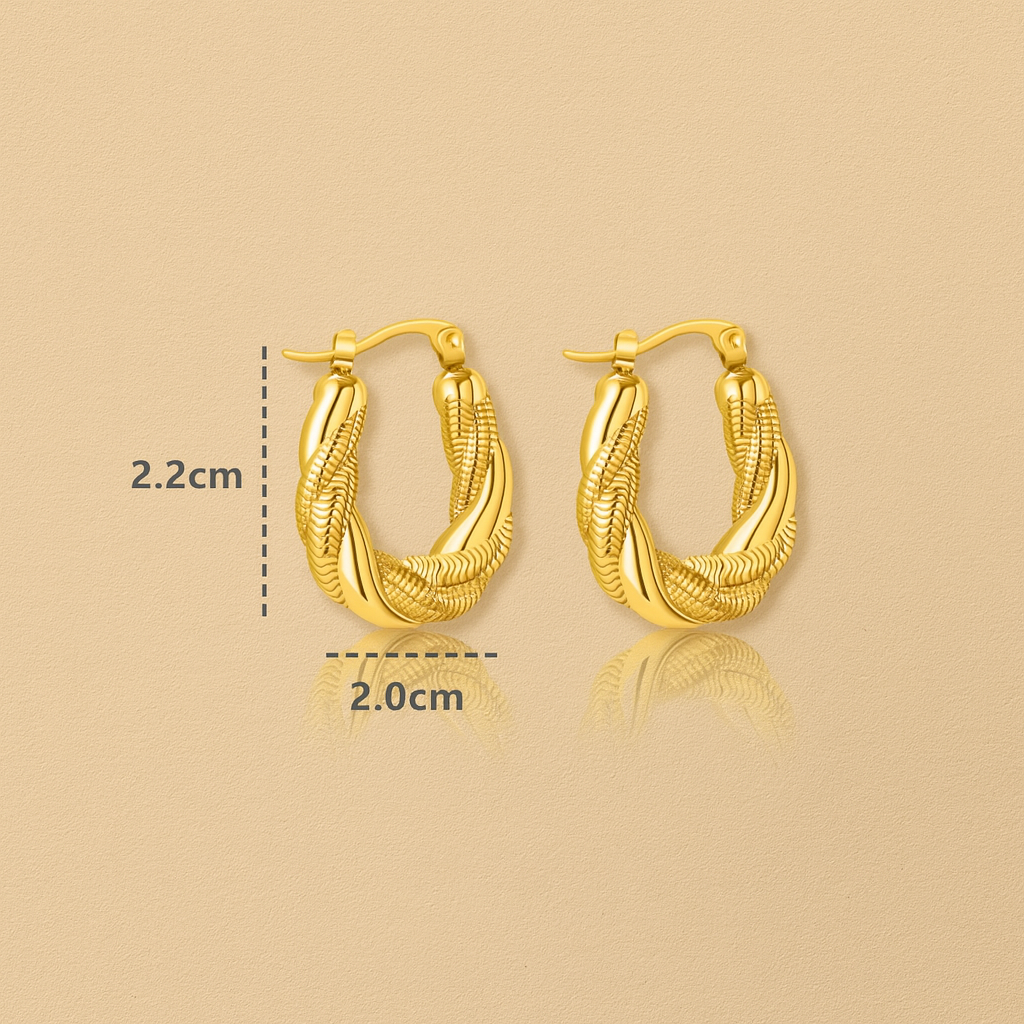 Textured Hoops