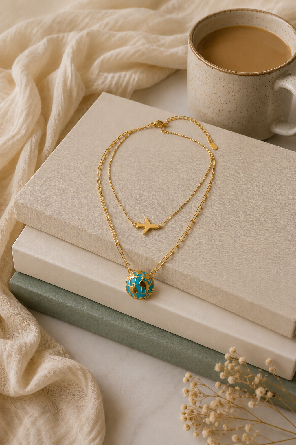Travel Charms Necklace