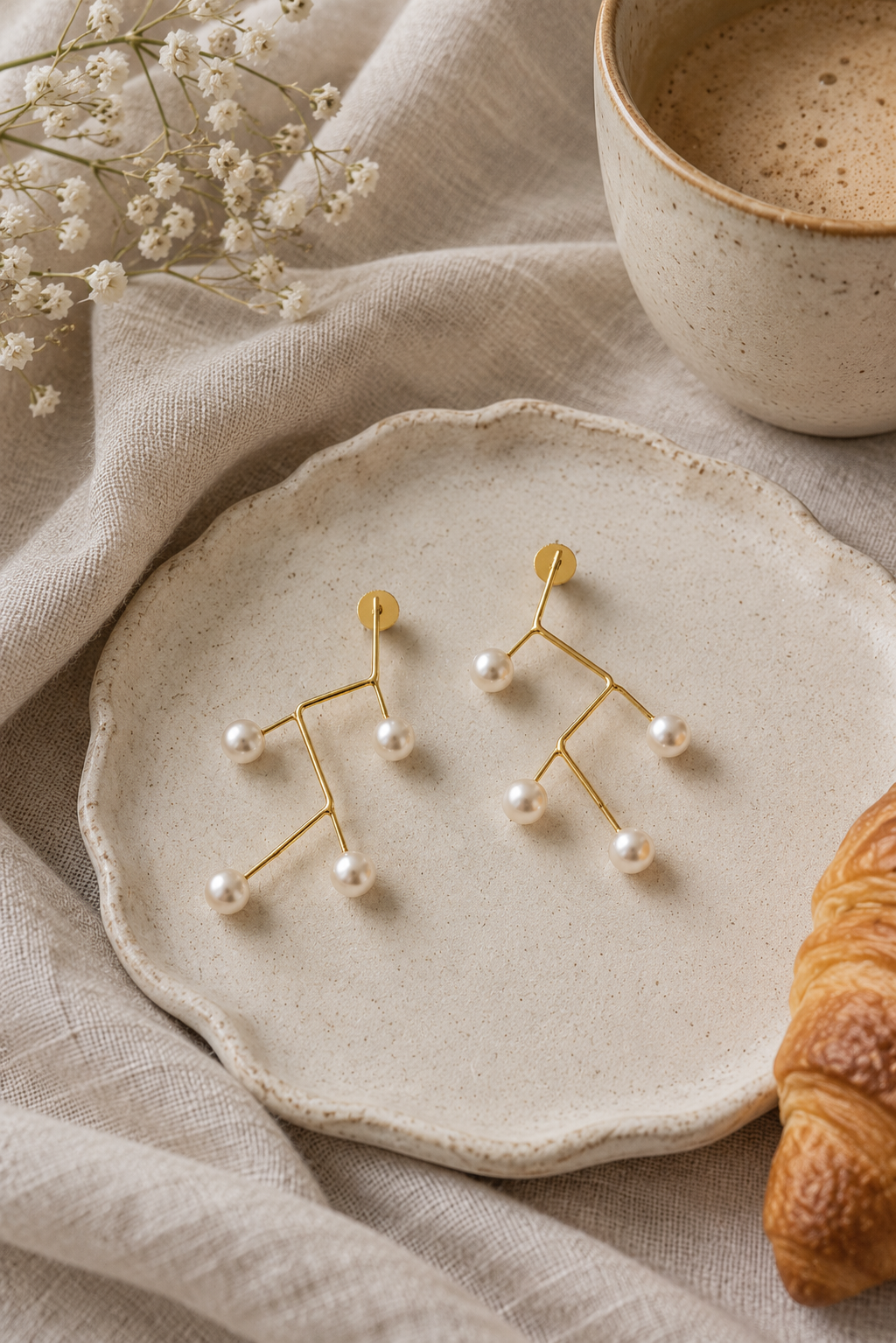Victoria Pearl Earrings