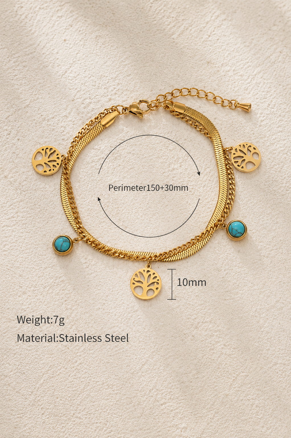 Andrea Charms Bracelet