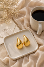 Arabella Oversized Tea Drop Earrings
