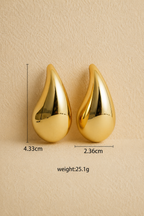 Arabella Oversized Tea Drop Earrings