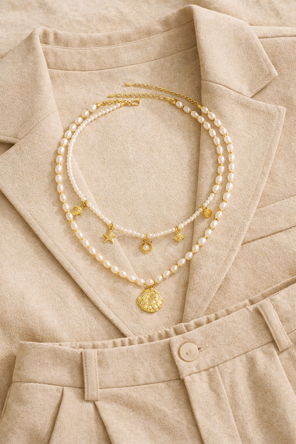 Bohemian Beach Layered Necklace
