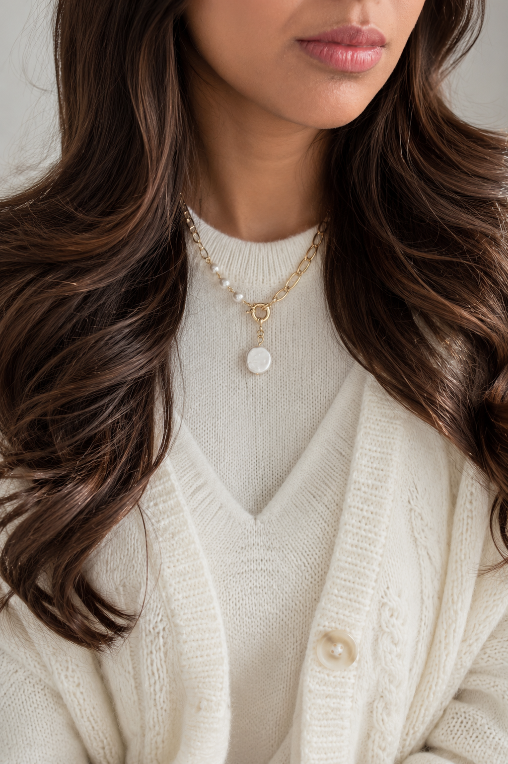 Calista Pearl Necklace