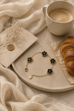 Clover Black Bracelet