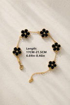 Clover Black Bracelet