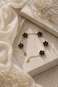 Clover Black Bracelet