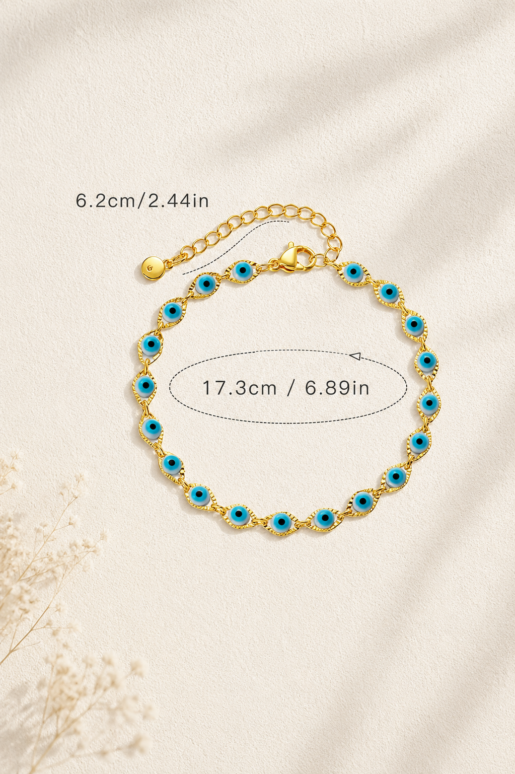 Evil Eye Charms Bracelet
