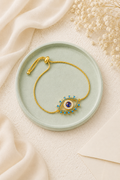 Evil Eye Slider Bracelet for Men
