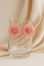 Floral Heart Earrings