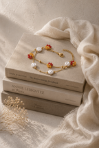 Flower Bead Bracelet