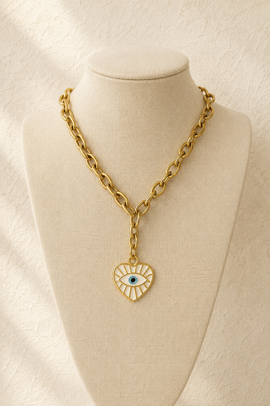Heart Pendant Chain Necklace