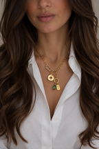 Initial Charms Necklace