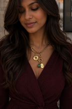 Initial Charms Necklace