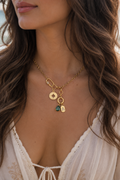 Initial Charms Necklace