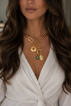 Initial Charms Necklace