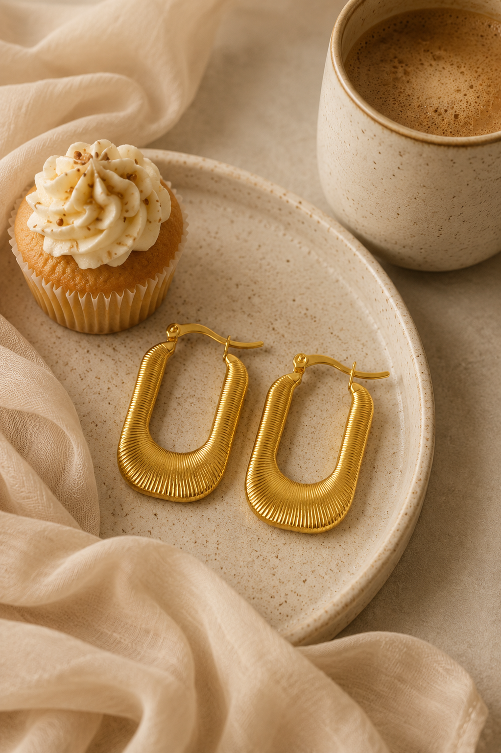 Karla Gold Hoops