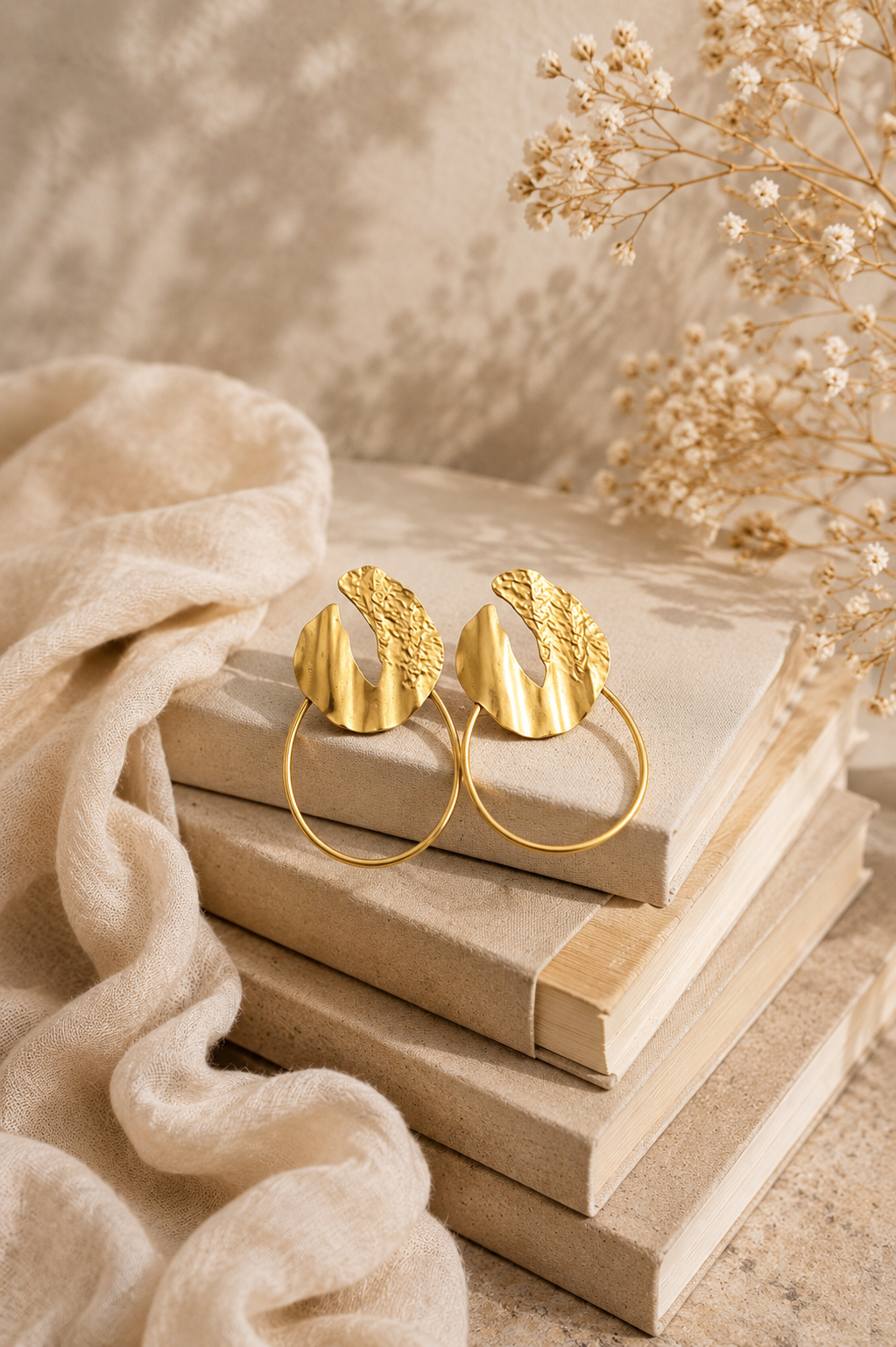 Kiah Textured Earrings