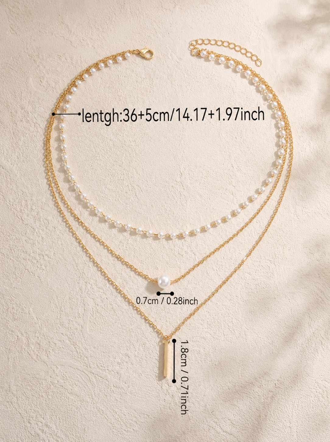 Layered Pearl Necklace