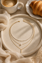 Layered Pearl Necklace