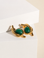 Lola Malachite Earrings