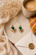 Lola Malachite Earrings