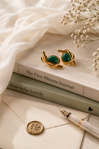 Lola Malachite Earrings