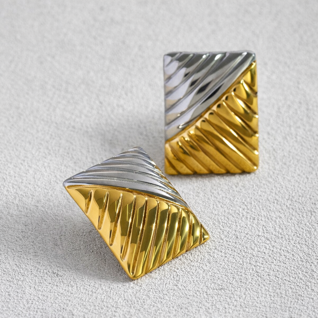 Luca Statement Studs