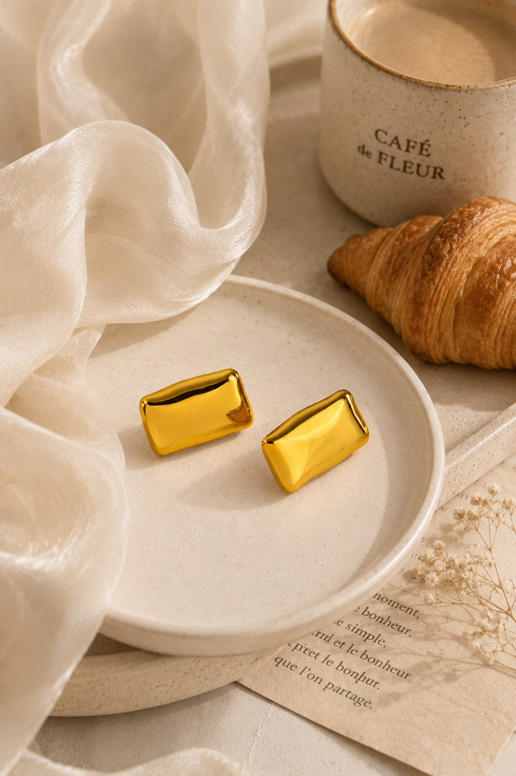Marie Gold Earrings