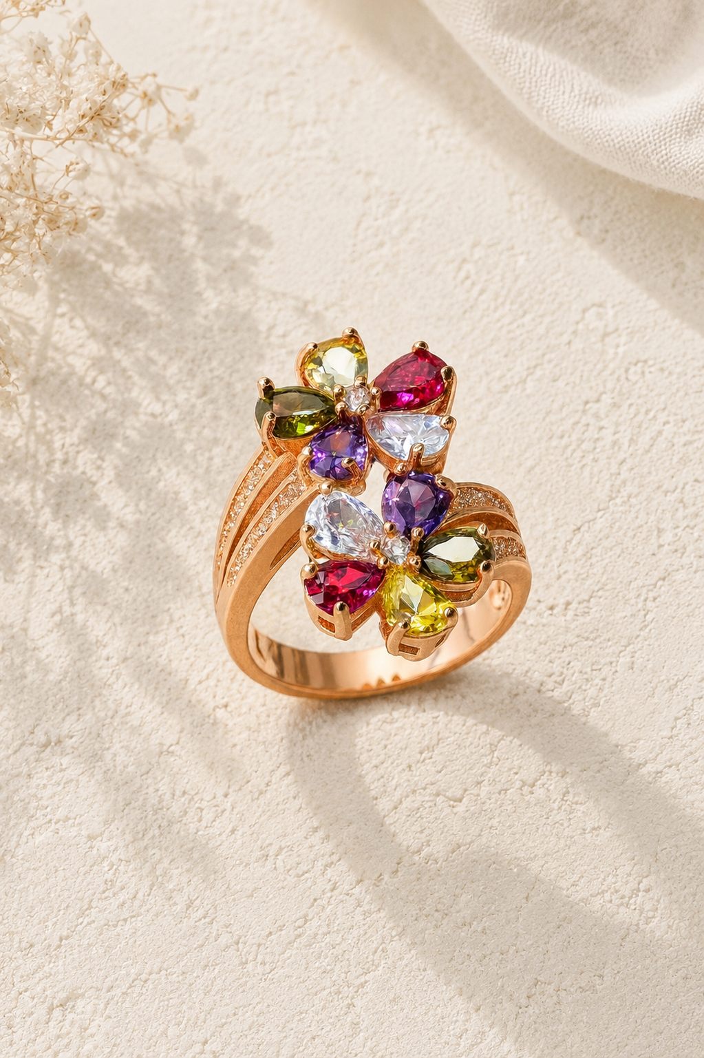 Miguel Flower Ring