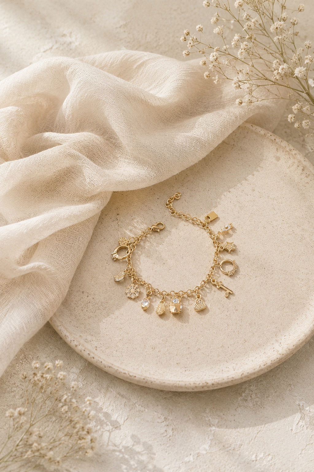 Miraya Charms Bracelet