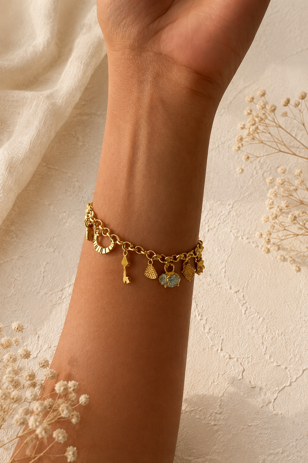 Miraya Charms Bracelet