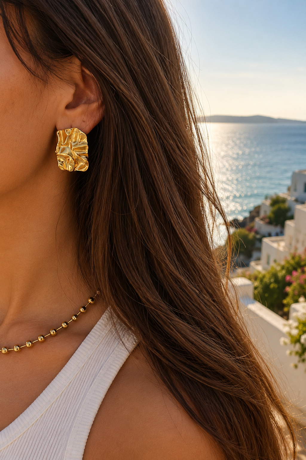 Misho Textured Earrings