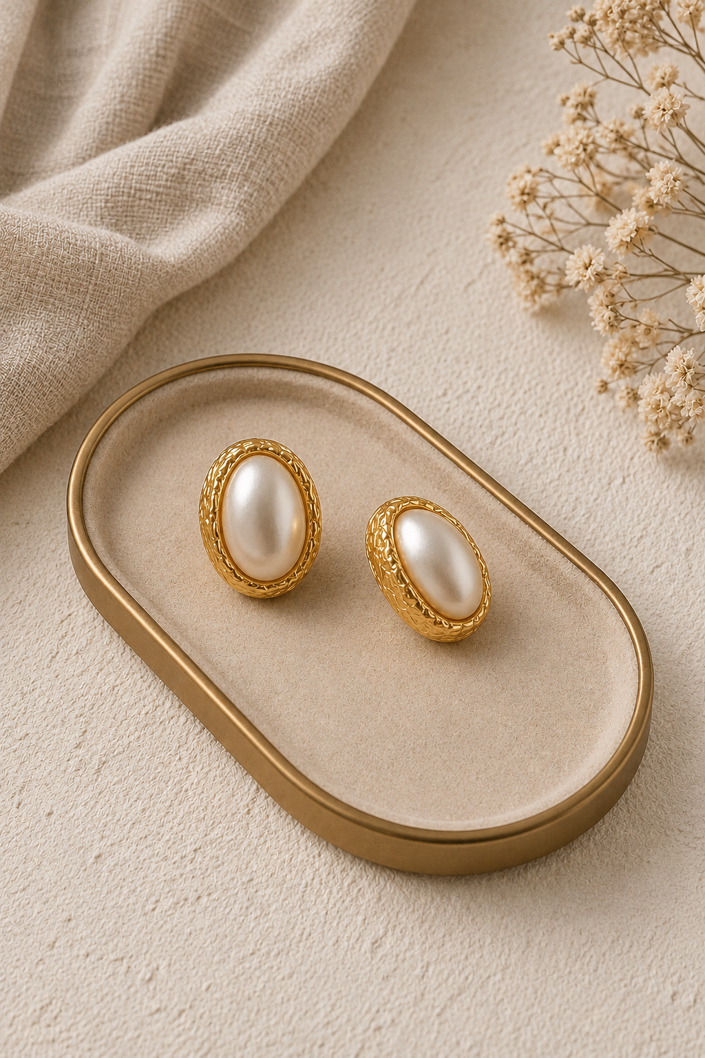 Monica Pearl Studs