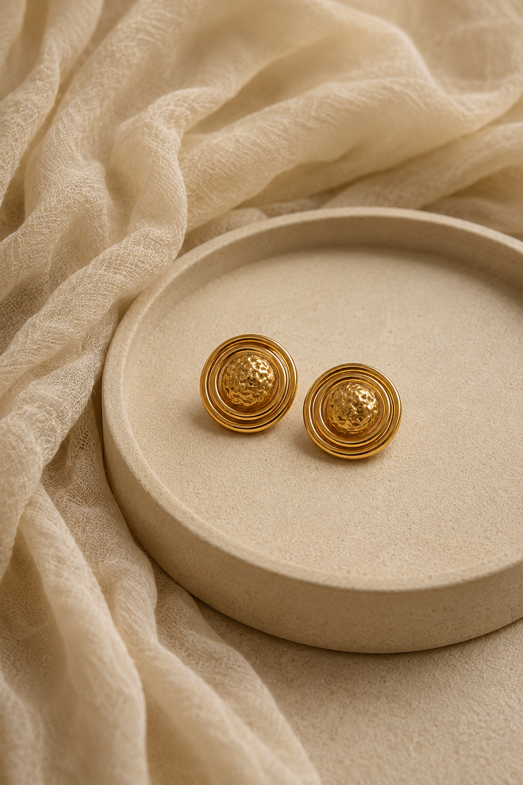 Myraa Textured Earrings