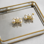 Pearl Square Studs