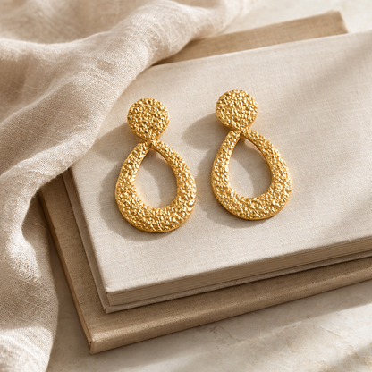Teardrop Glam Earrings