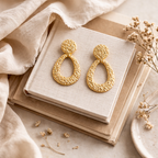 Teardrop Glam Earrings