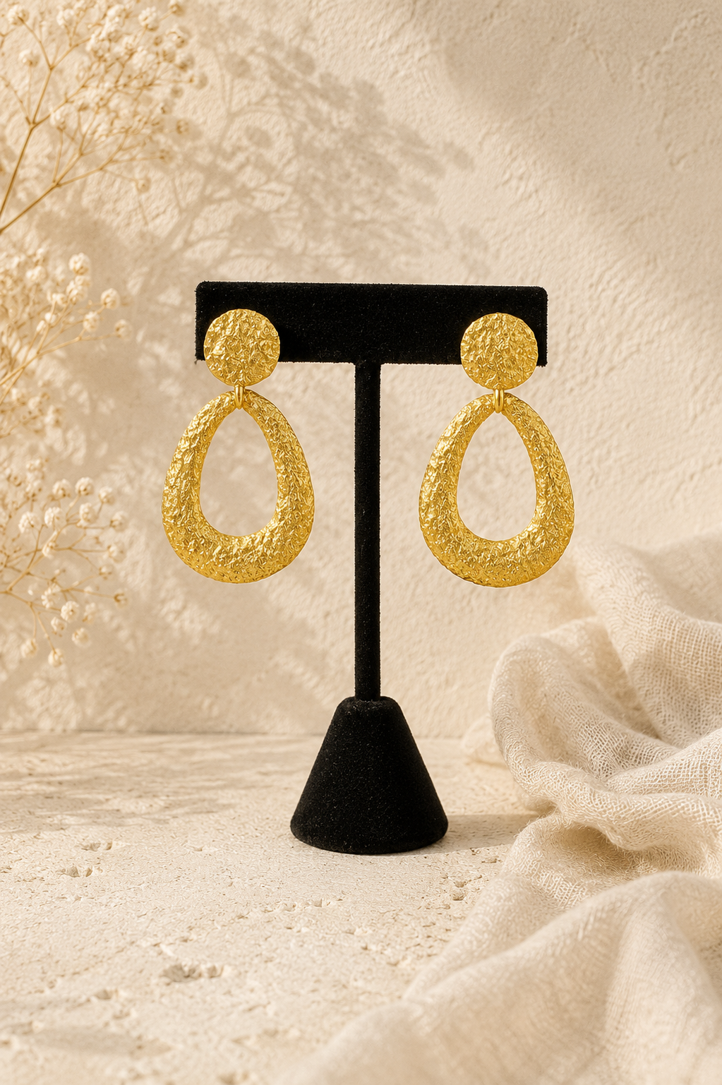 Teardrop Glam Earrings