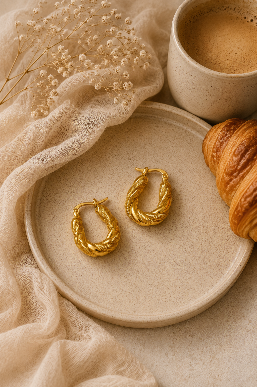 Textured Hoops