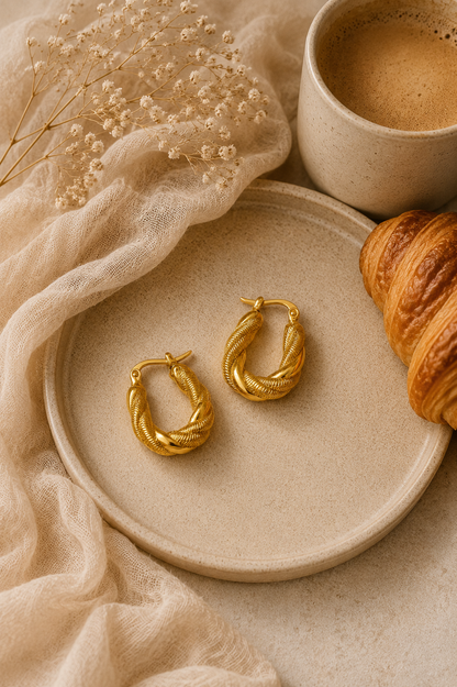 Textured Hoops