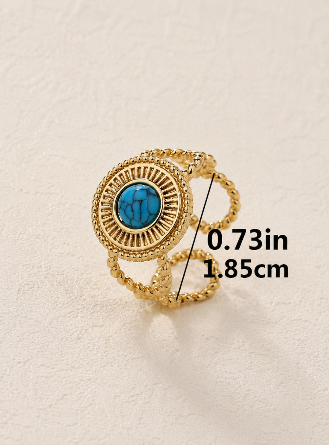Textured Decor Ring