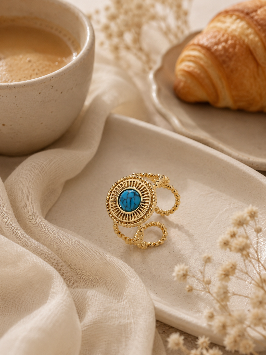 Textured Decor Ring
